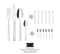 Sambonet - Rock Stainless Steel - Cutlery 72 pieces for 12 people - Retailer