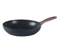 Sambonet Rock'n'Rose Multi-Purpose Around Frying Pan - Saucepan (Round, Multi-Purpose Frying Pan, Black, Quarzotek, Aluminum, Ceramic, Gas, Induction)