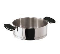 Sambonet Series 12 o'Clock Red Gray Low Casserole with Graduated Interior