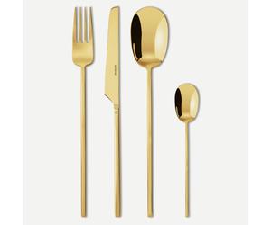 Sambonet - Service Table 24 Pieces Cutlery 100 Steel PVD Gold Sambonet 52770G81
