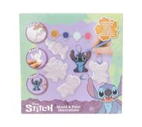 Sambro International Limited CyP Brands Stitch, Plaster Figures Set, Creative Activities, Moulding and Painting, Multicoloured, Official Product