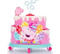 Sambro Peppa Pig Birthday Cake Bubble Machine | Bubble Maker | Peppa Pig Bubble Party | 3+