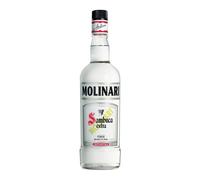 SAMBUCA MOLINARI EXTRA WHITE 70CL LIQUEURS & SPECIALITY ITALIAN SAMBUCCA SPIRITS