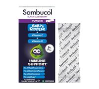 Sambucol Baby and Toddler Powder Sachets | with natural Black Elderberry | Vitamin C | Vitamin D | 14 sachets