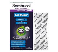 Sambucol Baby and Toddler Powder Sachets | with natural Black Elderberry | Vitamin C | Vitamin D | 14 sachets