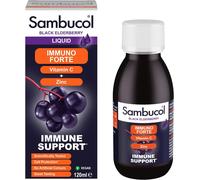 Sambucol Black Elderberry Immuno Forte Liquid Syrup with Vitamin C & Zinc 120ml