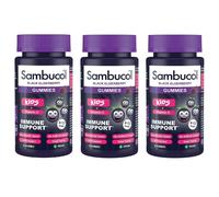 Sambucol Kids Black Elderberry Vitamin C Immune Support 3 x 30 Gummies BBD 03/23