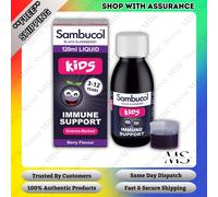 Sambucol Black Elderberry Vitamin C Liquid for Kids - 120ml