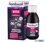 Sambucol Black Elderberry Vitamin C Liquid for Kids - 120ml