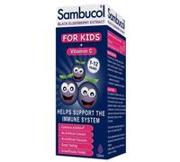 Sambucol Natural Black Elderberry for Kids with Vitamin C, 120ml