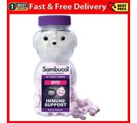 Sambucol Chewable Teddies for Kids - 60 Teddies x 2