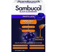 Sambucol Sambucol Pastilles Immuno Forte Vitamin C and Zinc with Honey-3 Pack