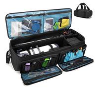 Samdew 40.8" Large Telescope Storage Bag for Celestron, GSkyer, Orion & More; Soft Padded Telescope Accessories Carry Case & Counterweight Bag