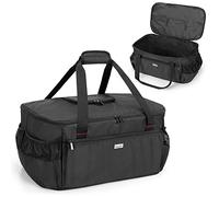 samdew Outdoor Grill Cover Compatible with Weber 121020 Go-Anywhere Charcoal Grill, Portable Grill Storage Carry Bag Compatible with Weber 1141001 Go-Anywhere Gas Grill, Bag Only (Patented Design)
