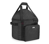 samdew Portable Grill Carry Bag Compatible with Weber Smokey Joe Premium 37cm, Grill Cover Compatible with Smokey Joe Original Portable Charcoal BBQ, with Pocket & Handle, Bag Only (Patented Design)