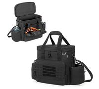 Samdew Portable Propane Heater Carrying Case Compatible With Mr. Heater MH9BX - Water-Resistant Bottom, Tactical Bag With Multiple Pockets for Accessories
