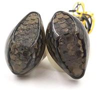 Samdo Motorcycle LED Flush Mount Turn Signal Light Blinker Side Maker Lamp Smoke for Honda CBR600RR CBR1000RR CBR600F3 CBR600F4 CBR600 CBR929