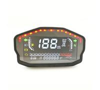 SAMDO Universal Motorcycle Speedometer Odometer Tachometer 14000 RPM 199 Kph Mph Motorcycles Refit Water Temperature Gauge VA Realcolor