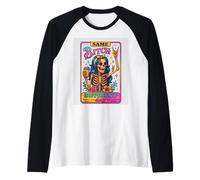 Same Bitch Different Day Skeleton Vibe Raglan Baseball Tee