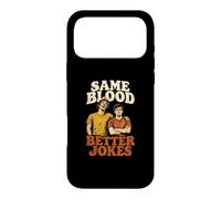 Same Blood Better Jokes Funny Brothers Sibling Men Case for iPhone 17 Pro Max