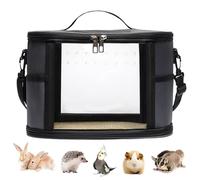 Same Day Bird Carrier - Portable Parakeet Cage Outdoor Home AC Carrying Shoulder Bag Indestructible Stainless Steel Parrot Backpack Travel Bag Portab