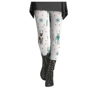 same day delivery items under 2 pounds Ladies Black Leggings Women's Autumn And Winter New Casual Fashion Christmas Printing Thickened Underpants Yoga Pants Slim Patterned tummy control leggings