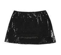 Same Day Delivery Skirts for Women UK Elasticated Waist Women's Leopard Print Sequins High Waist Tight Hot Girl Sexy Miniskirt Boho Maxi Evening Skirts for Women Ladies Kilt Fancy Dress Black