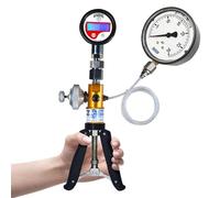 *Same Day Shipping* Hand Operated Pressure and Vacuum Pump Calibrator (Range : -13 to 435 PSI) with Pressure Gauge (Range: 0 to 10000 PSI/ 0 to 700 Bar) for Calibration Labs Model: AI-2200