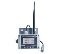 *SAME DAY SHIPPING* Wall Mounted Temperature and Humidity Alarm Monitor for Server Rooms, Pharmaceuticals, Laboratories Along with Calibration Certificate Model: AI-RHTx (SMS Only)