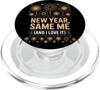 Same Me And I Love It New Years Eve PopSockets PopGrip for MagSafe