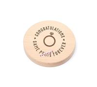 "Same P*nis Forever" Wooden Coaster - Rude Hen Party Gifts - Funny Present for the Bride