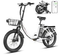 SAMEBIKE CY20PRO Electric Bike for Adults with APP Control | 20 x 3.0" Fat Tyre E-Bike with 7-Speed Gear, Up to 110KM Range, Folding Electric Bicycle for Commuting and Off-Road Riding