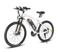 SAMEBIKE Electric Bike for Adults,26 inch Mountain Bicycle with36V 13Ah Battery,Max Range 100KM(PAS), Dual Shock Absorber and Hydraulic Brakes, Aluminum Frame E-bike with 21 Speed Flywheel