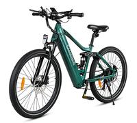 SAMEBIKE Electric Bike for Adults, 26" Mountain Bicycle with 48V 14Ah Battery, Max Speed 25KM/H & Top Power 250W Motor Dual Shock Absorber and Hydraulic Brakes, E-bike with 7-Speed Flywheel