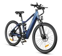 SAMEBIKE Electric Bike for Adults, 26" Mountain Bicycle with 48V 14Ah Battery, Max Speed 25KM/H & Top Power 250W Motor Dual Shock Absorber and Hydraulic Brakes, E-bike with 7-Speed Flywheel