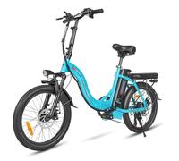 SAMEBIKE Electric Bike Pedal Assist, 20" Folding Commuter E-Bike 36V 13A