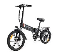 SAMEBIKE Folding 20" Electric City Bike with Removable 48V 10.4AH Lithium Battery, Folding Electric Bicycle Commuter Ebike with 7 Speed Shifter Electric Bicycle for Adults, Quick Delivery