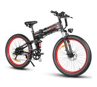 SAMEBIKE LO26-II Electric bike for Adults, Removable 48V15AH Battery 26 Inch Folding E-bikes with Color LCD Display Max Speed 25KM/H & Top Power 250W Electric bicycle