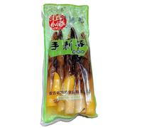 SAMEN-CN Bamboo Shoots, Fresh Hand Peeled Bamboo Shoots, Pickled Pepper Crispy,Ready-to-Eat Snacks,Each Layer Is a Crisp and Tender Surprise 230g/28.1oz Chinese Food.