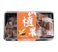 SAMEN-CN Tangerine Peel & Hawthorn Slices | Zesty Citrus & Tangy Fruit Snack | 188g Resealable Bag | Natural Flavour, No Artificial Additives | Vegan, Gluten Free Treat