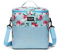 SAMERIO Cooler Lunch Bag Insulated Lunch Box Tote Reusable Bento Bags for Adult Men Women (11L Sky Blue)