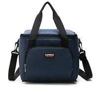 SAMERIO Cooler Lunch Bag Insulated Lunch Boxes for Women Girls Adults Student Tote Bag with Adjustable Shoulder Strap Perfect for School Office Work Picnic Outdoor Activities