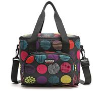 SAMERIO Insulated Lunch Bag for Adults Cooler Lunch Boxes for Womens Girls Student Lunch Tote Bag Reusable Bento Bags for School Office Work Picnic Outdoor Activities