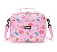 SAMERIO Lunch Bag for Kids Insulated Lunch Boxes Small Lunch Organizer Cooler Bento Bags for School Work/Girls Boys Children Studen Women