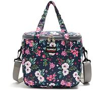 SAMERIO Lunch Bag for Women Insulated Lunch Bag for Girls Adults Student Cooler Lunch Tote Bag for School Office Work Picnic Outdoor Activities