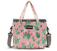 SAMERIO Womens Lunch Bag Cooler Lunch Boxes for Girls Adults Student Insulated Tote Bag with Adjustable Shoulder Strap Perfect for School Office Work Picnic Outdoor Activities