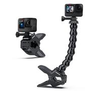 Sametop Camera Clamp Clip Mount Jaws Flex Gooseneck Accessories for GoPro | for Go Pro Hero 13 12 11 10 9 8 7 6 5 4 Session 3+ 3 2 1 Mission Max DJI Osmo AKASO Action Cameras
