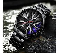 SAMEZA Men Watch Mens Casual Quartz Stainless Steel Band Diamonds Business Watch Fashion Exquisite Wrist Watches for Men