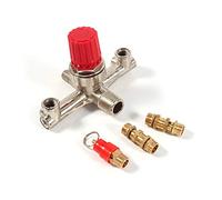 Samfox Compressor- Manifold Air Compressor Manifold Compressor Manifold Manifold for Compressor Air Compressor Outlet Tube Regulator Fitting