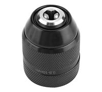 Samfox Multi Quick Change Keyless Chuck Replacement for Hand Electric Drill 3/8" Thread 0.8mm-10mm Clamping Capacity